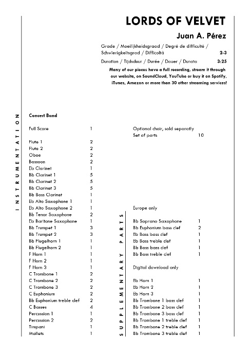 Lords Of Velvet - klik hier