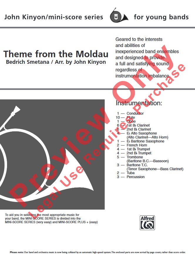 Theme from 'The Moldau' - klik hier