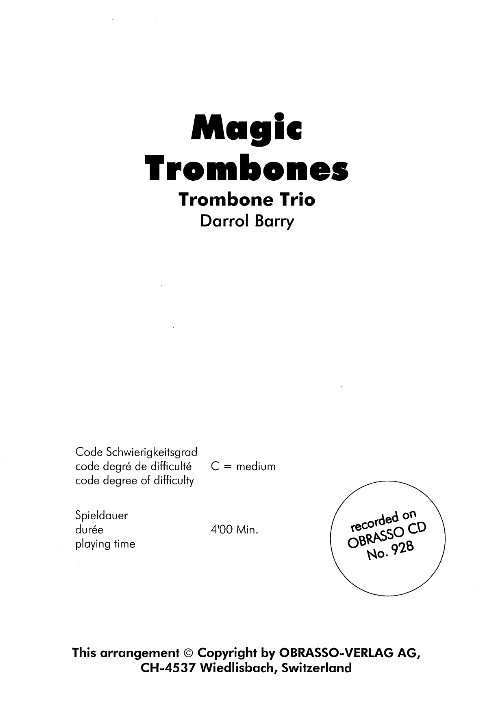 Magic Trombones - klik hier