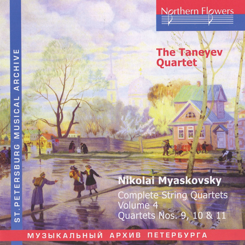 Nikolai Myaskovsky Complete String Quartets #4: Quartets Nos. 9, 10 & 11 - klik hier