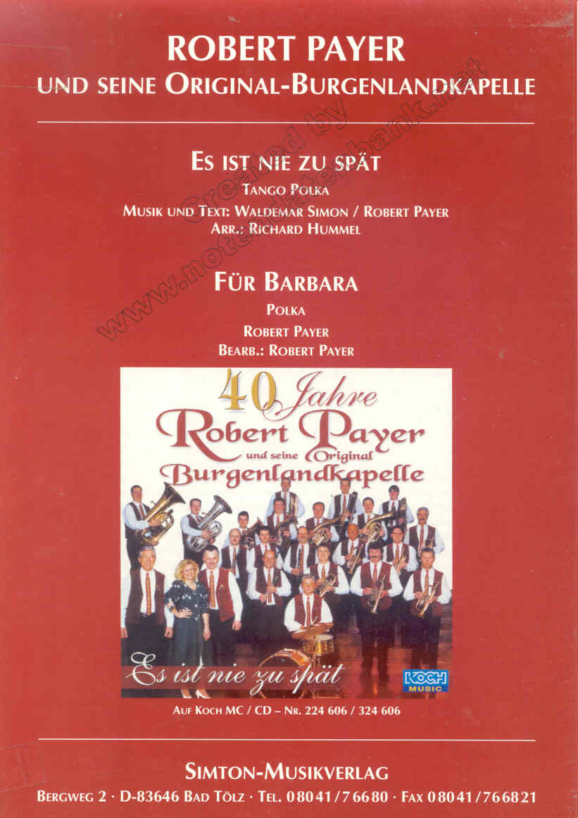 Es ist nie zu spät - klik hier Es ist nie zu spät - klik hier