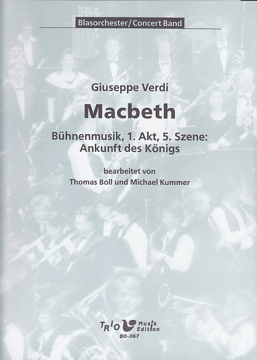 Macbeth, B�hnenmusik, 1.Akt, 5. Szene: Ankunft des K�nigs - klik hier