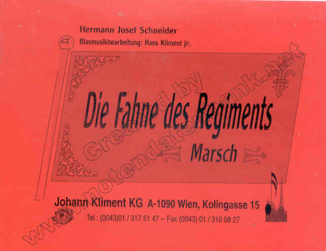 Die Fahne des Regiments - klik hier Die Fahne des Regiments - klik hier