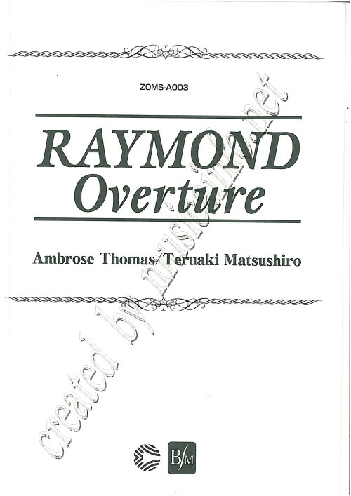 Raymond Overture - klik hier Raymond Overture - klik hier