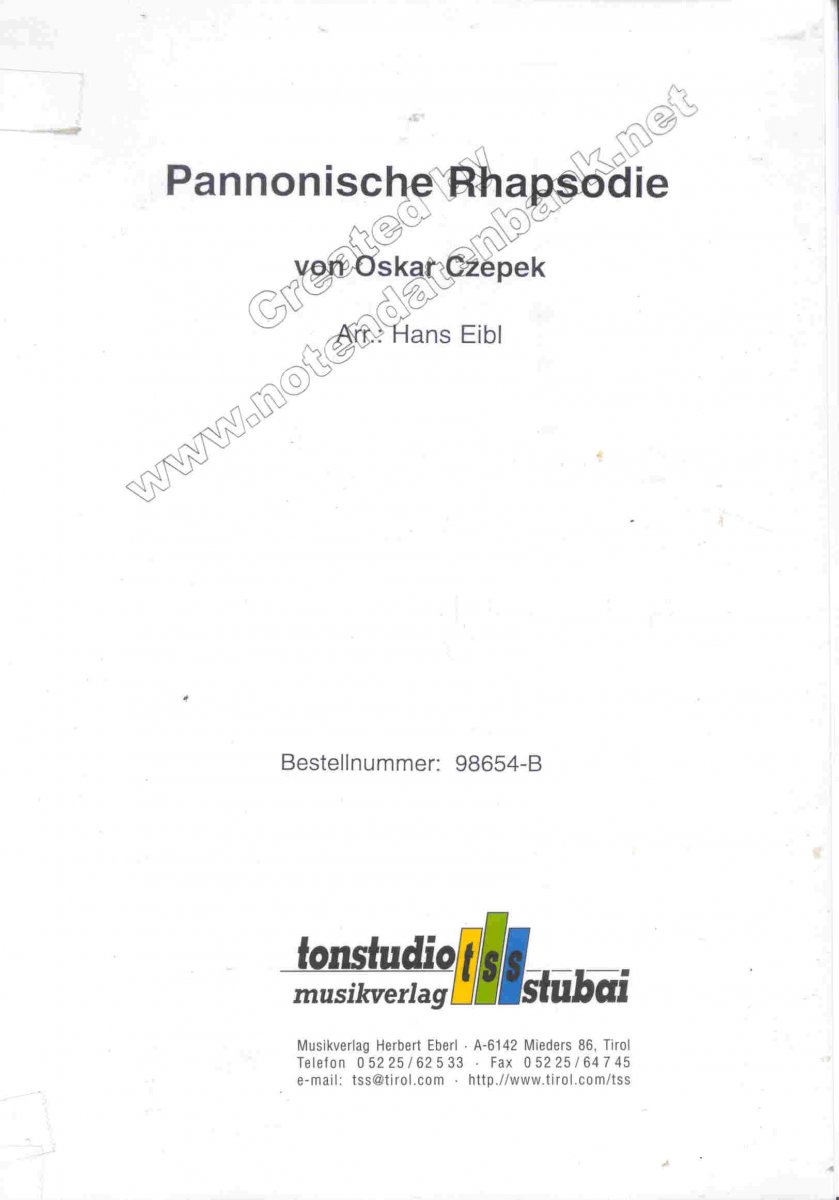 Pannonische Rhapsodie - klik hier Pannonische Rhapsodie - klik hier