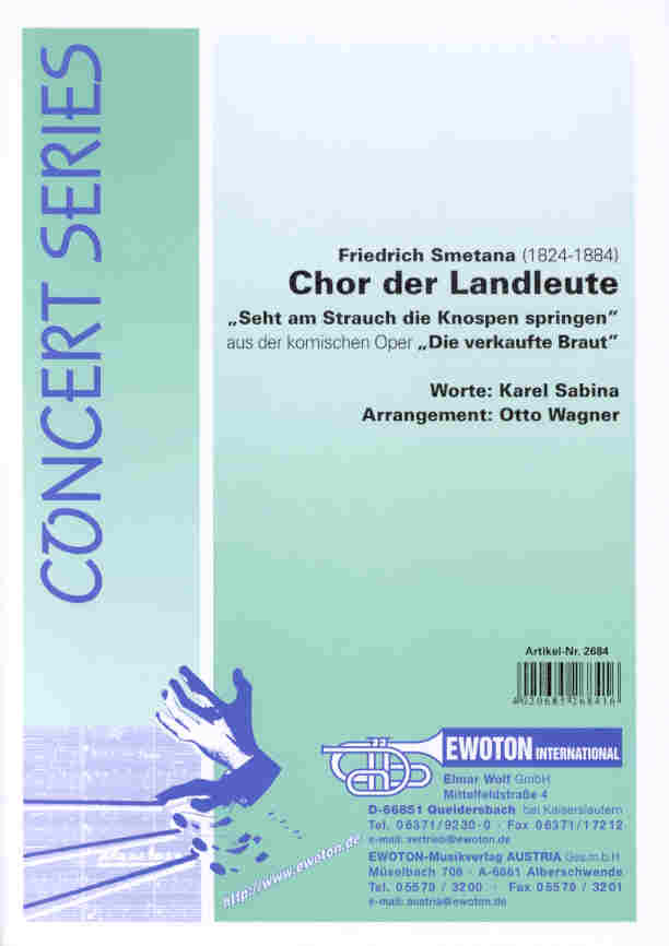 Chor der Landleute (a.d. Oper 'Die verkaufte Braut') - klik hier