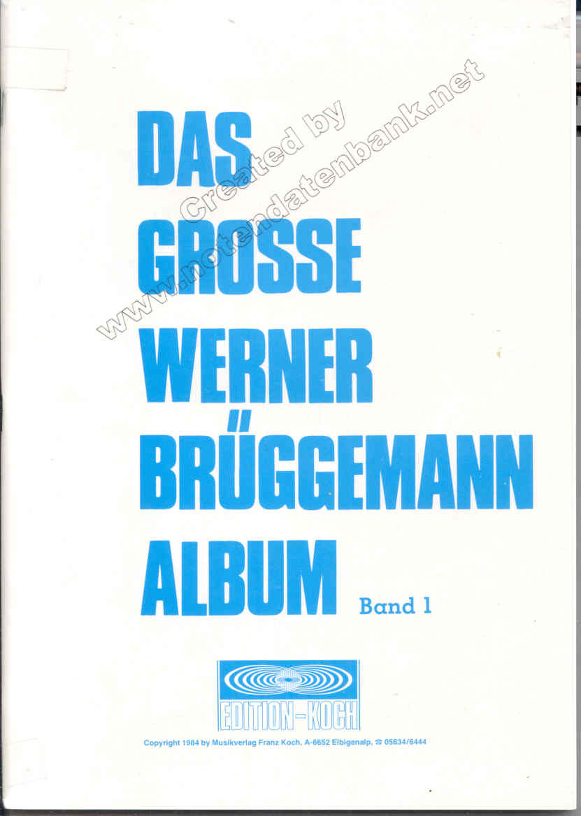 Grosse Werner Br�ggemann Album #1, Das - klik hier