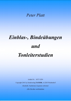 Einblas-, Bindebungen und Tonleiterstudien - klik hier