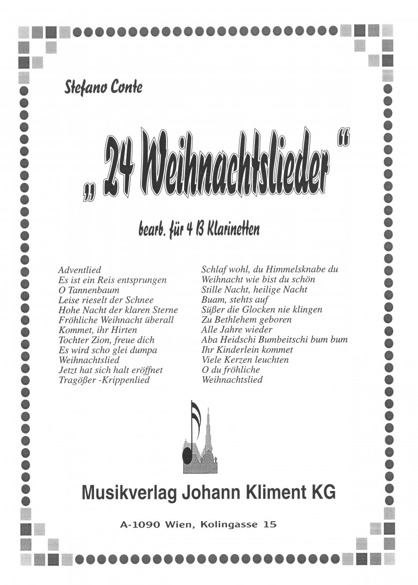 24 Weihnachtslieder - klik hier