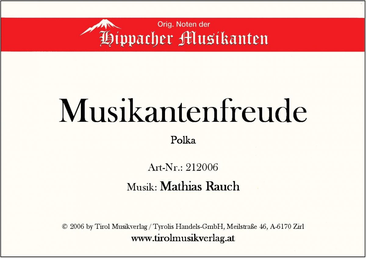 Musikantenfreude-Polka - klik hier Musikantenfreude-Polka - klik hier