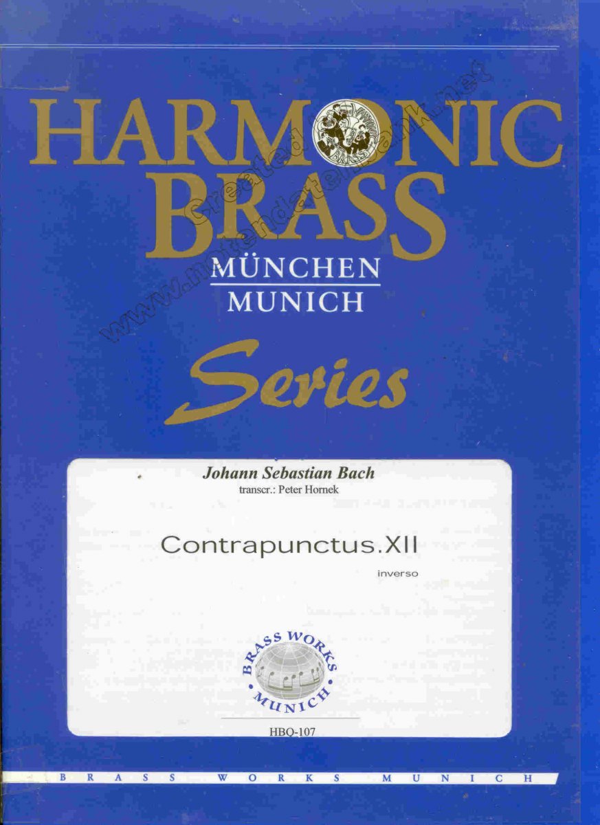 Contrapunctus XII (inverso) - klik hier Contrapunctus XII (inverso) - klik hier
