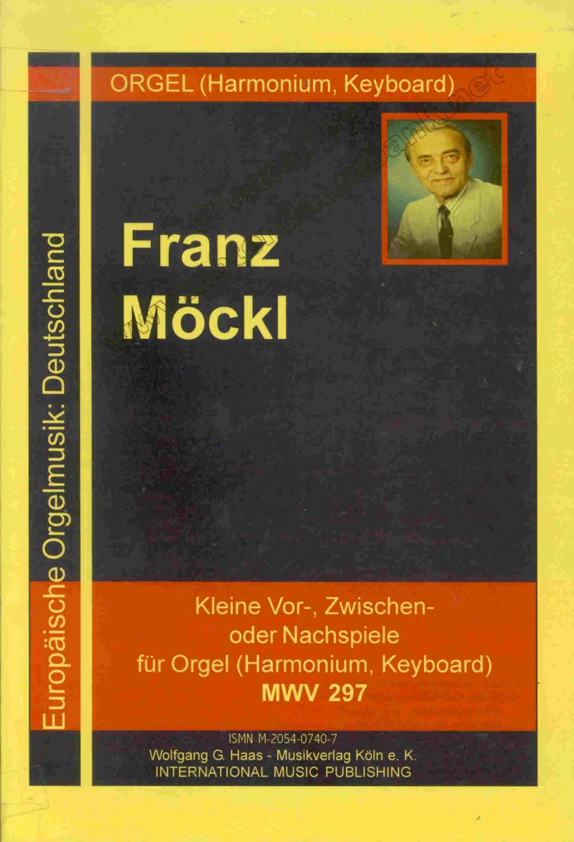 Kleine Vor-, Zwischen- oder Nachspiele für Orgel - klik hier Kleine Vor-, Zwischen- oder Nachspiele für Orgel - klik hier
