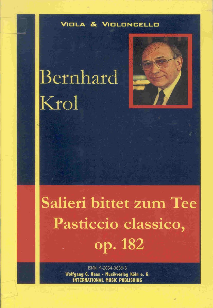 Salieri bittet zum Tee (Pasticcio classico) - klik hier Salieri bittet zum Tee (Pasticcio classico) - klik hier