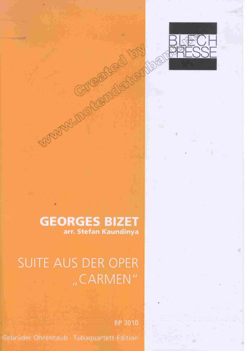 Suite aus der Oper 'Carmen' - klik hier Suite aus der Oper 'Carmen' - klik hier