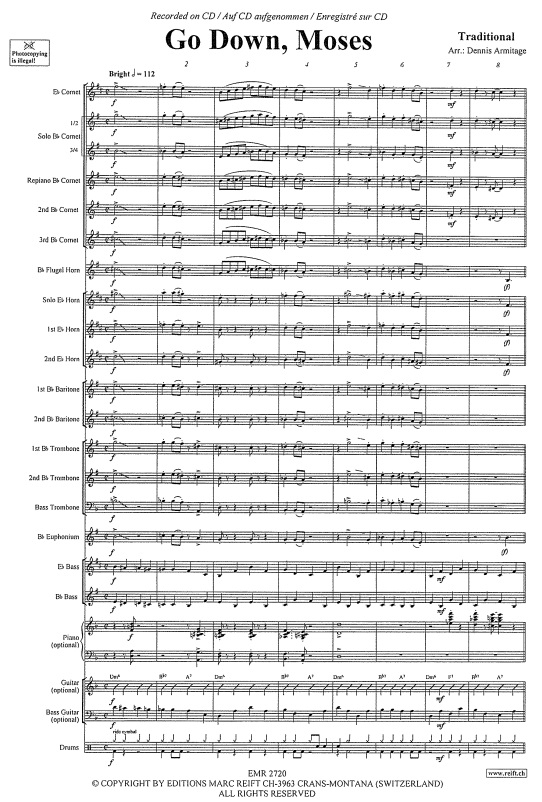 Go Down Moses - klik hier Go Down Moses - klik hier