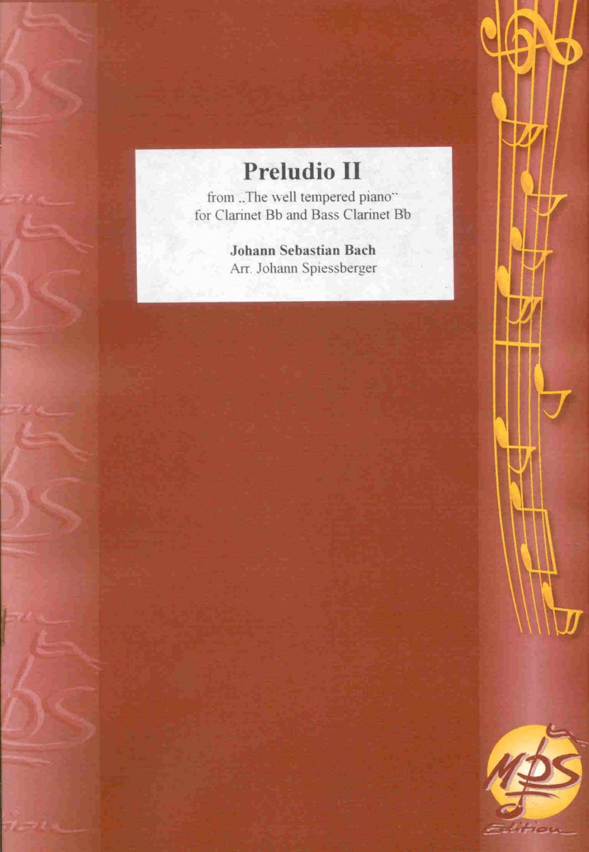 Preludio #2 (from 'The well-tempered piano'/aus 'Das Wohltemperierte Klavier') - klik hier