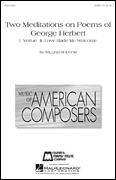 2 Meditations on Poems of George Herbert - klik hier 2 Meditations on Poems of George Herbert - klik hier