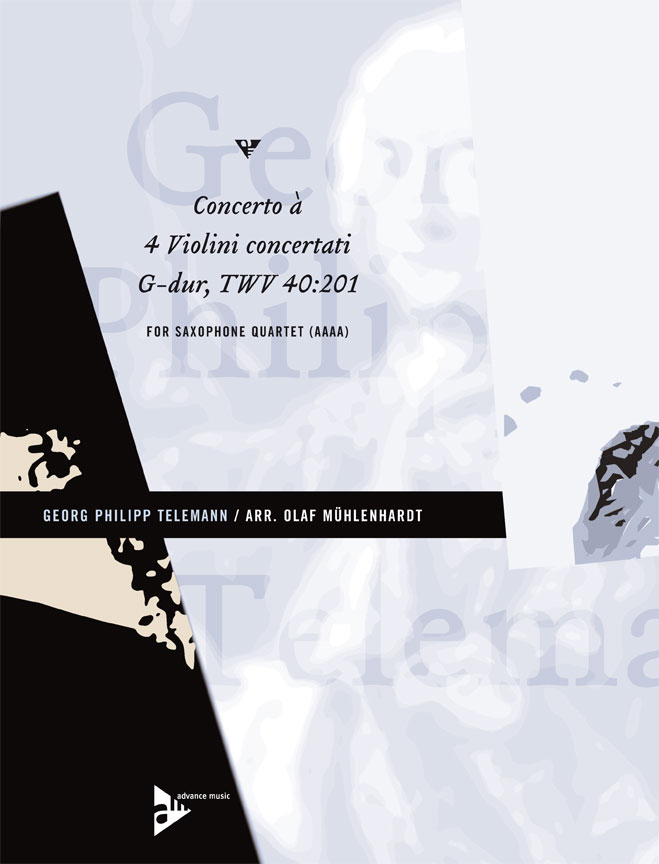 Concerto  4 Violini concertati G-Dur - klik hier