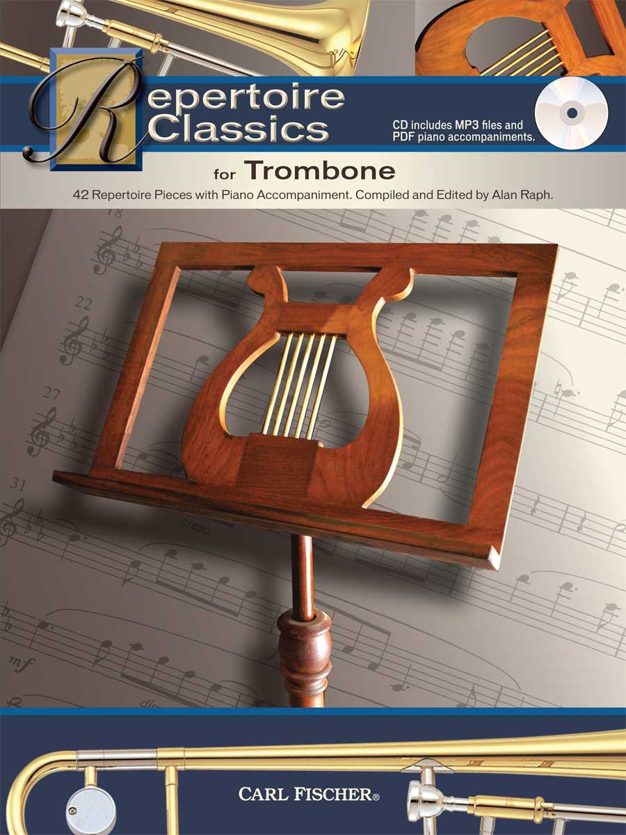 Repertoire Classics for Trombone (42 Recital Pieces with Piano Accompaniment) - klik hier