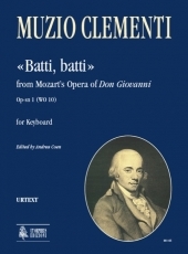Batti, batti (from Mozart's Opera 'Don Giovanni') for Keyboard - klik hier Batti, batti (from Mozart's Opera 'Don Giovanni') for Keyboard - klik hier