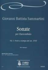 Sonatas for Harpsichord #1: 18th century printed sources - klik hier