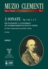 3 Sonatas Op. 2 Nos. 1, 3, 5 for Piano (Harpsichord) and Flute (Violin) - klik hier 3 Sonatas Op. 2 Nos. 1, 3, 5 for Piano (Harpsichord) and Flute (Violin) - klik hier
