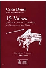 15 Valses for Flute (Violin) and Piano - klik hier 15 Valses for Flute (Violin) and Piano - klik hier