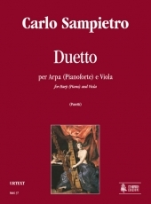 Duet (Milano 1827) for Harp (Piano) and Viola - klik hier