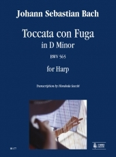 Toccata con Fuga in D minor BWV 565 for Harp - klik hier Toccata con Fuga in D minor BWV 565 for Harp - klik hier