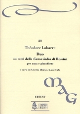 Duo on themes from Rossini's Gazza ladra for Harp and Piano - klik hier