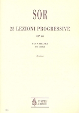 25 Progressive Lessons Op. 60 for Guitar - klik hier 25 Progressive Lessons Op. 60 for Guitar - klik hier