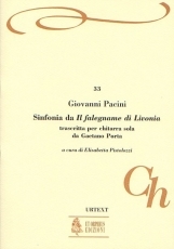 Il Falegname di Livonia. Sinfonia transcribed by Gaetano Porta - klik hier Il Falegname di Livonia. Sinfonia transcribed by Gaetano Porta - klik hier