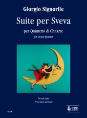 Suite per Sveva for Guitar Quintet - klik hier