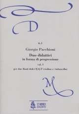 Didactic Duos in melodic of Renaissance and Baroque music. Vol. 1: for 2 Recorders S[A]-T (Violin and Violoncello) - klik hier