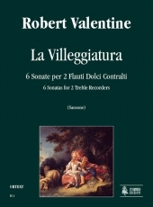 La Villeggiatura. 6 Sonatas for 2 Treble Recorders - klik hier