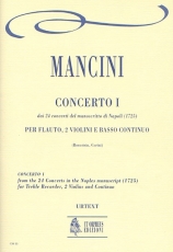 Concerto No.1 from the 24 Concertos in the Naples manuscript (1725) - klik hier