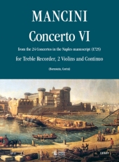 Concerto No.6 from the 24 Concertos in the Naples manuscript (1725) - klik hier
