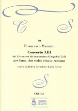 Concerto No.13 from the 24 Concertos in the Naples manuscript (1725) - klik hier