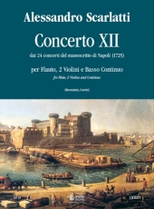 Concerto No.12 from the 24 Concertos in the Naples manuscript (1725) - klik hier