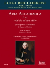 Aria accademica G 552 Caro padre, a me non dei for Soprano and Orchestra - klik hier