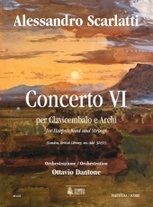 Concerto VI, for Harpsichord and Strings - klik hier