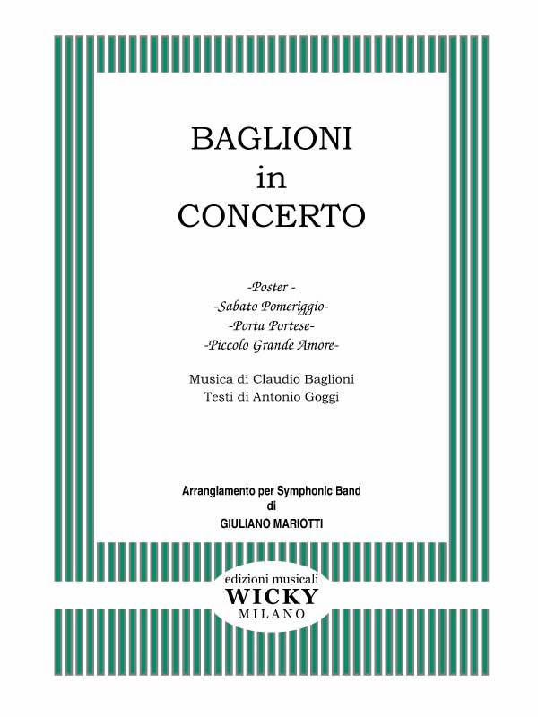 Baglioni in Concerto - klik hier Baglioni in Concerto - klik hier