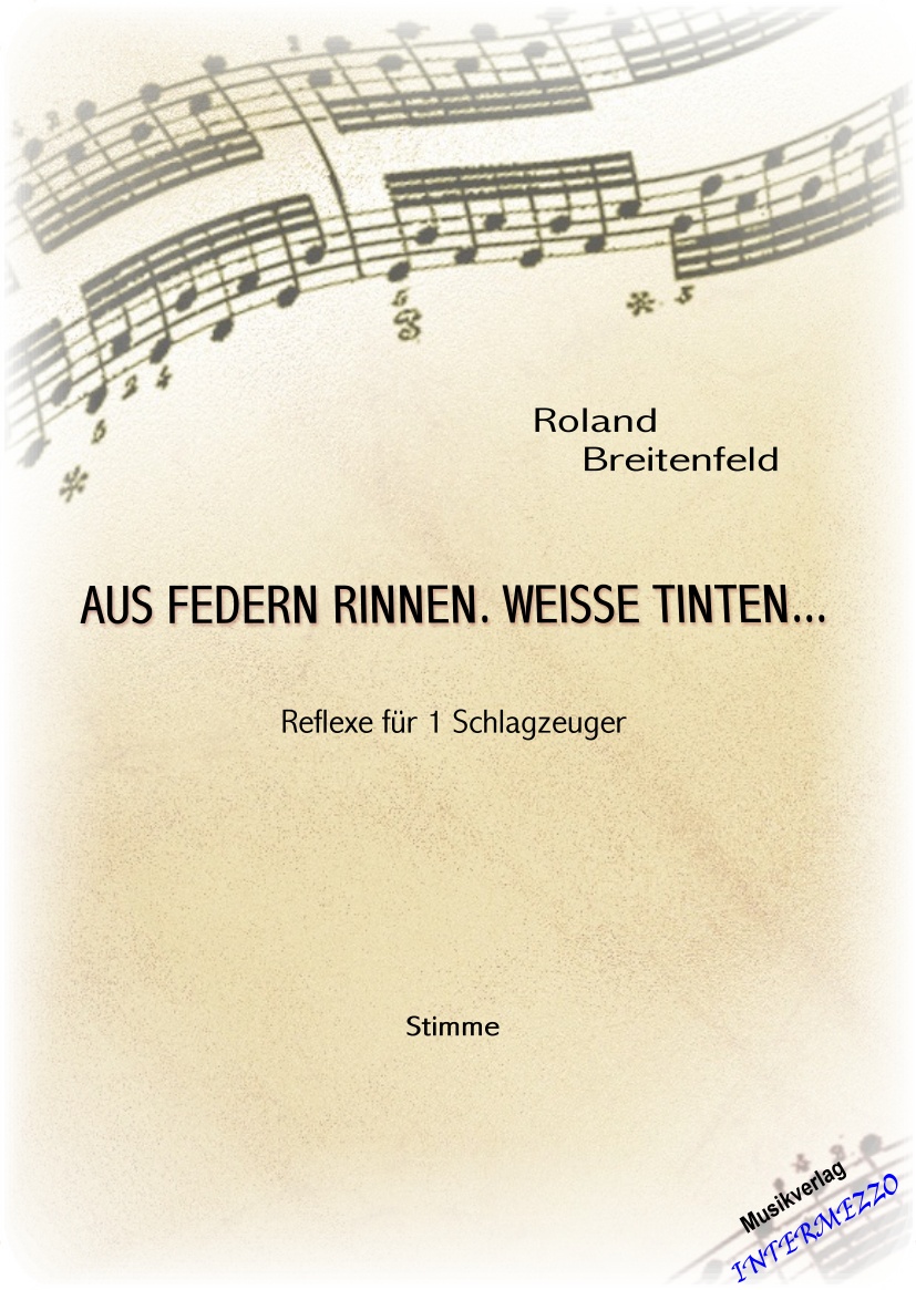 Aus Federn rinnen, weisse Tinten.... - klik hier