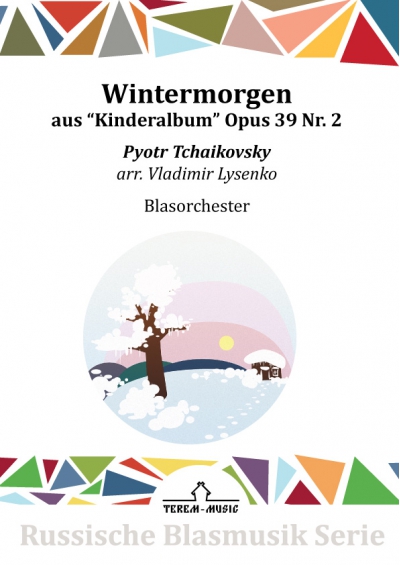Wintermorgen - klik voor groter beeld
