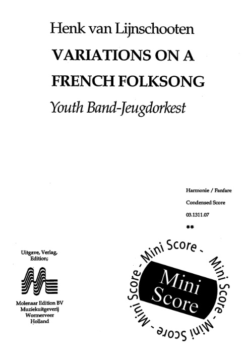 Variations on a French Folksong - klik hier