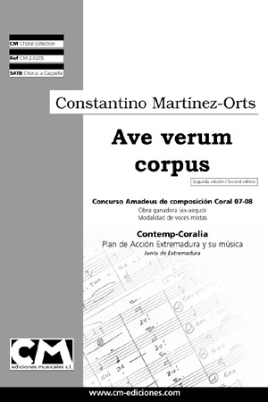 Ave Verum Corpus (2007) - klik hier