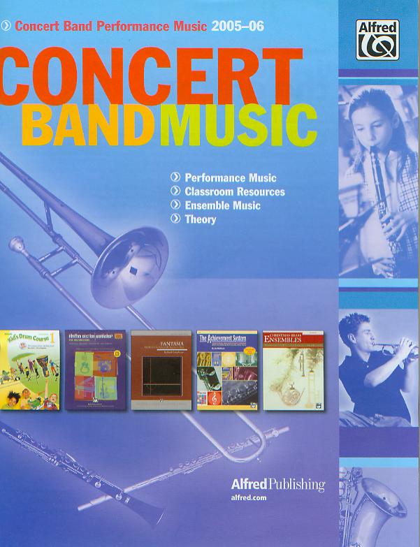 Alfred 2005-2006: Concert Band Music - klik hier
