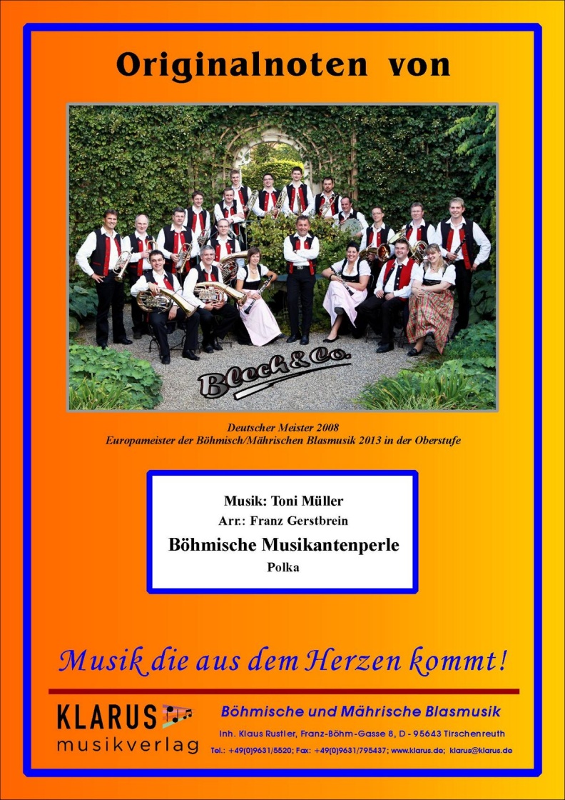 Böhmische Musikantenperle - klik hier Böhmische Musikantenperle - klik hier