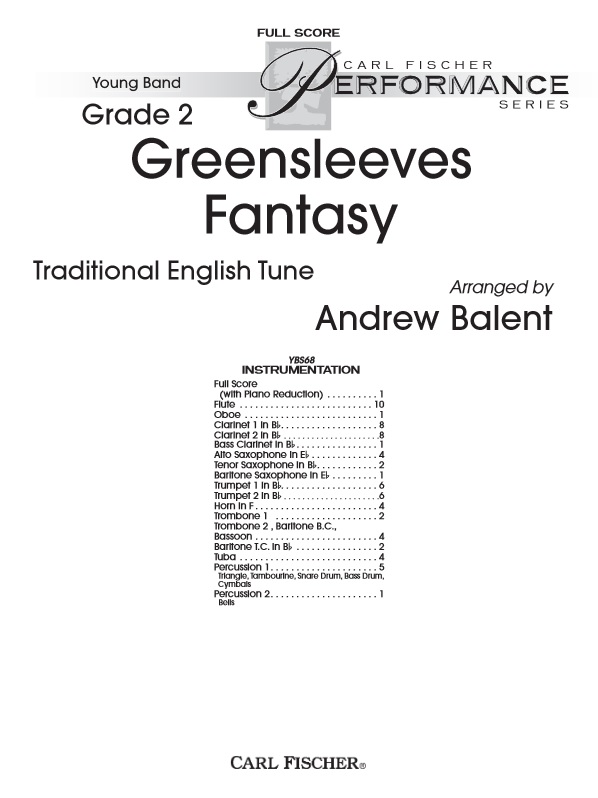 Greensleeves Fantasy - klik hier