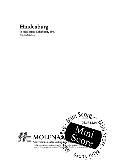 Hindenburg (in memoriam Lakehurst, 1937) - klik hier